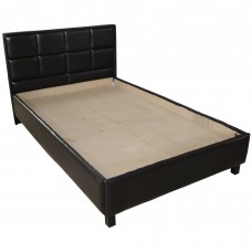 Pat Soft tapitat pentru saltea 120x200, Wenge